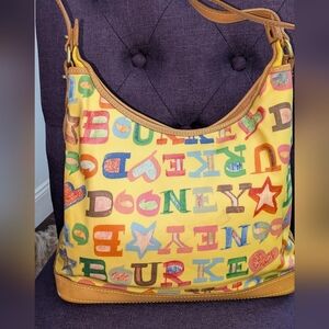 Dooney & Bourke Colorful Lettered Shoulder Bag